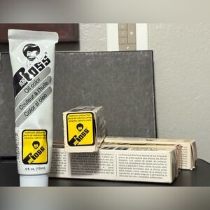 Vintage Bob Ross Weber Oil Color Paint in Original Box NOS- Cadmium Yellow